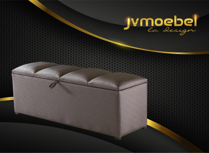 Chest Storage Box Luxury Bedroom Stool Textile Footstool